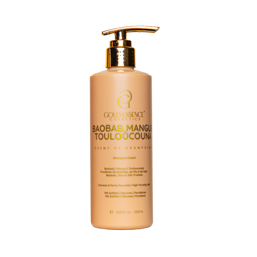 Crème de shampoing Baobab Mangue et Touloucouna - 280mL