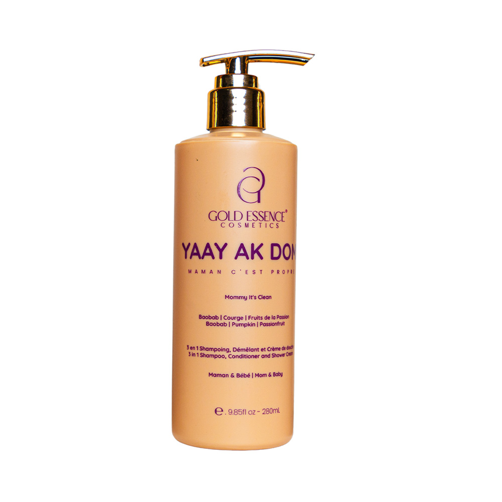 Maman C'est propre -  2 en 1 Shampoing et gel nettoyant 280mL